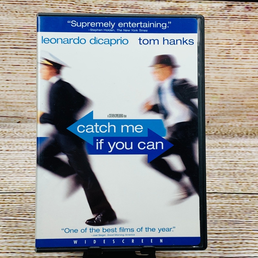 Catch Me If You‎ Can [DVD 2002] Leonardo DiCaprio Tom Hanks Steven Spielberg